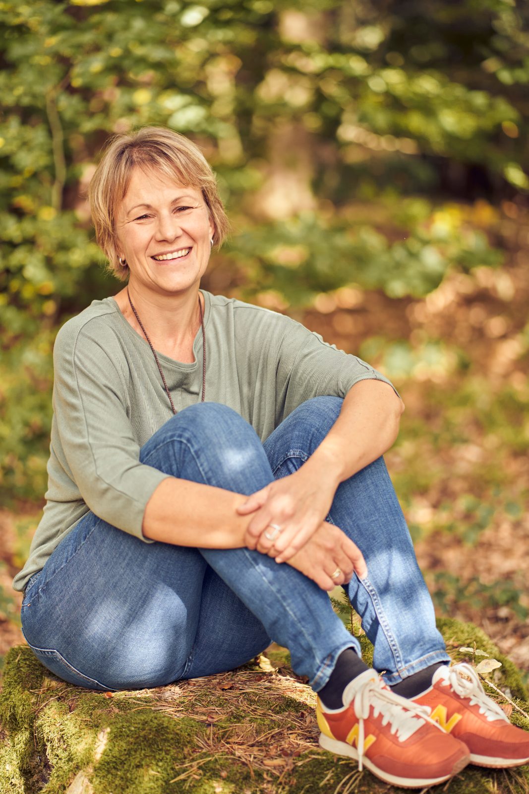 Daniela Beutlhauser im Wald